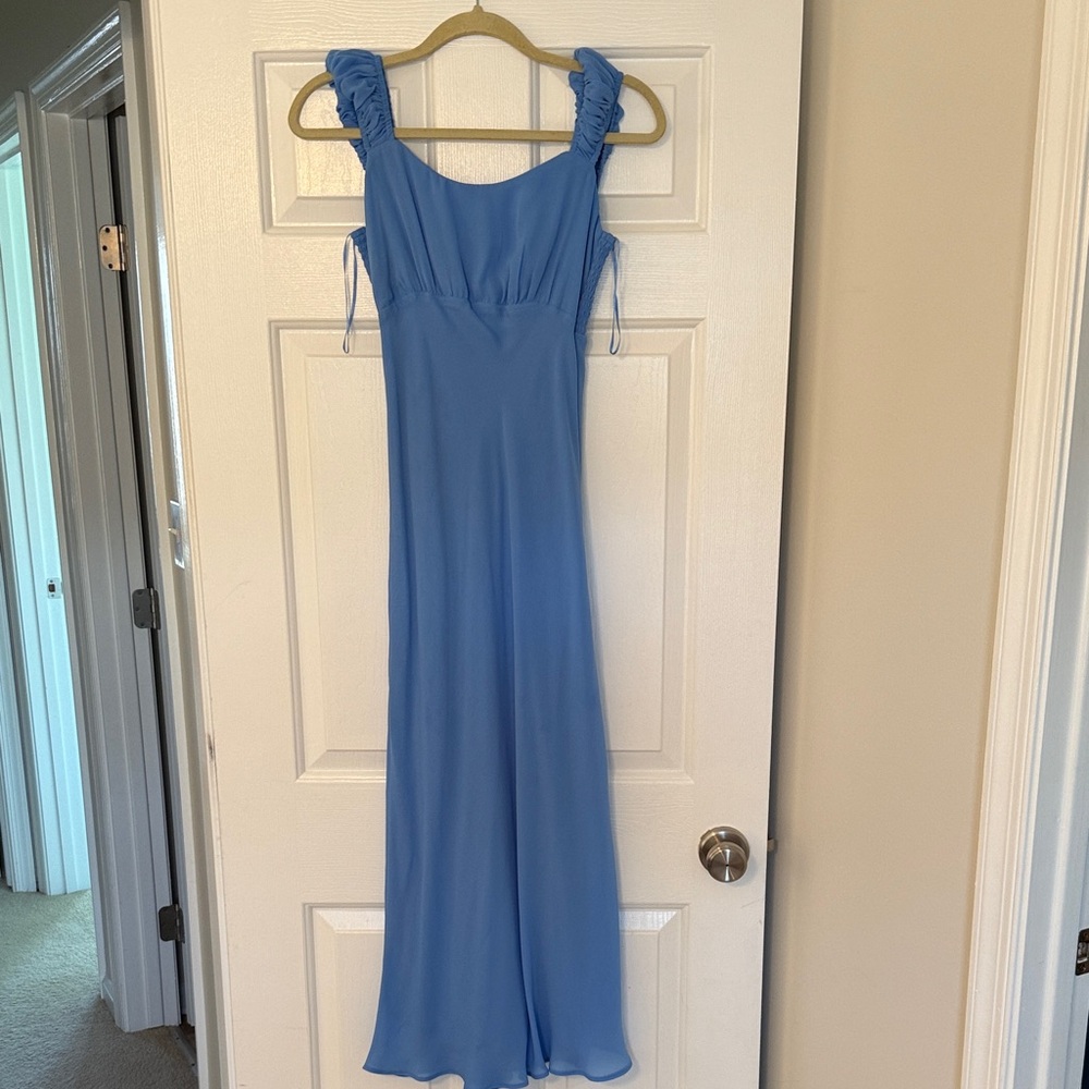 Abercrombie & Fitch Blue Sleeveless Dress